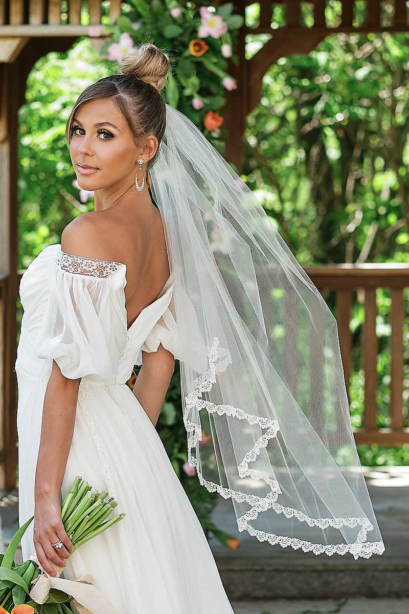 How To Pick The Right Veil For Your Dress - Laura Jayne Accessories