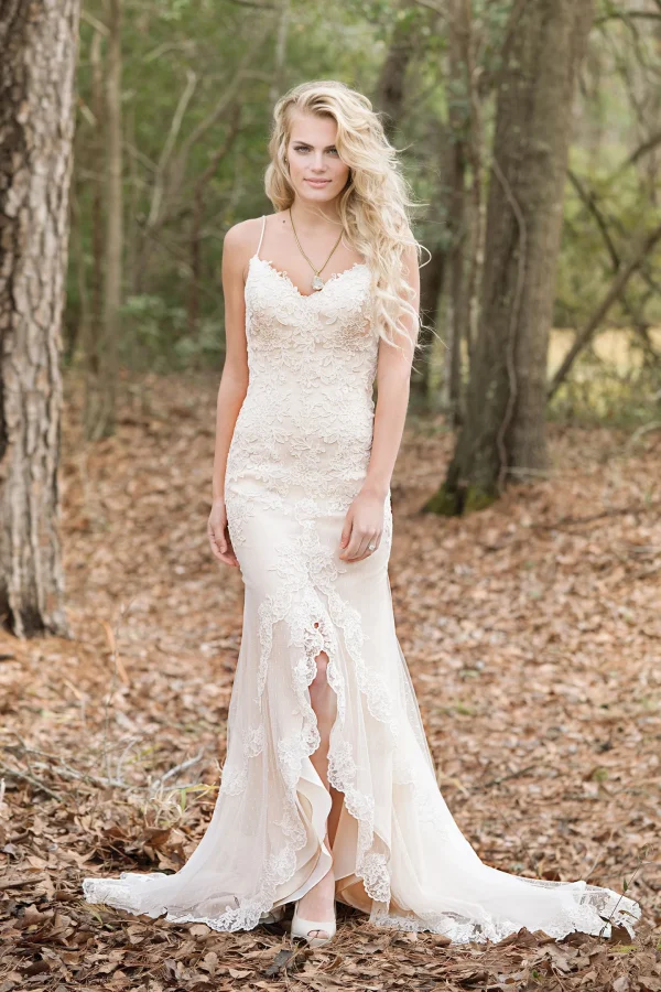 LILLIAN WEST 6460 Size 6 Lt Gold/Ivory