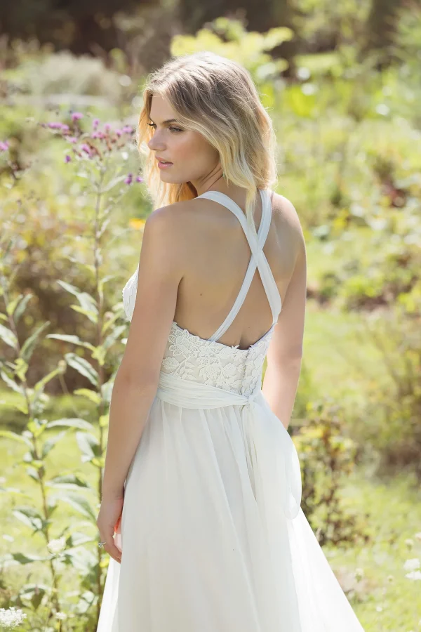 LILLIAN WEST 6481 Size 12 Lt Almond/Ivory - Image 2