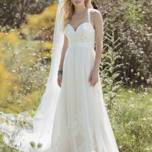 LILLIAN WEST 6481 Size 12 Lt Almond/Ivory