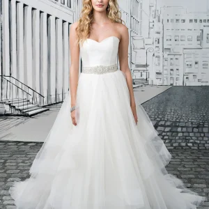 JUSTIN ALEXANDER 8779 Size 6 Natural/Silver