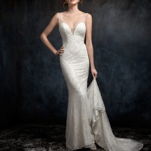 Kenneth Winston KW1748 Size 6 Ivory/Ivory