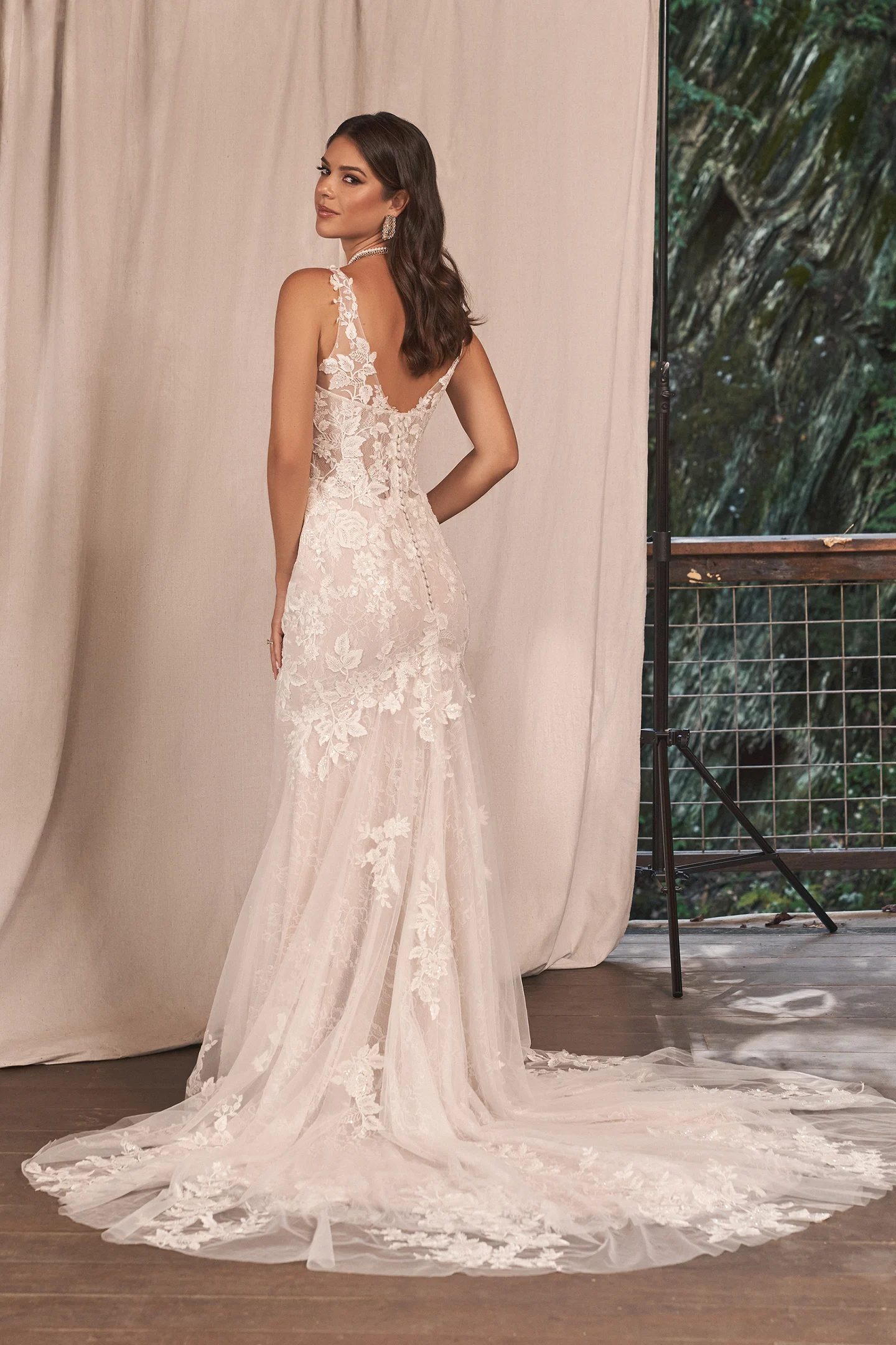 LILLIAN WEST 66292 Size 6 Nude/Ivory/Latte - Image 4